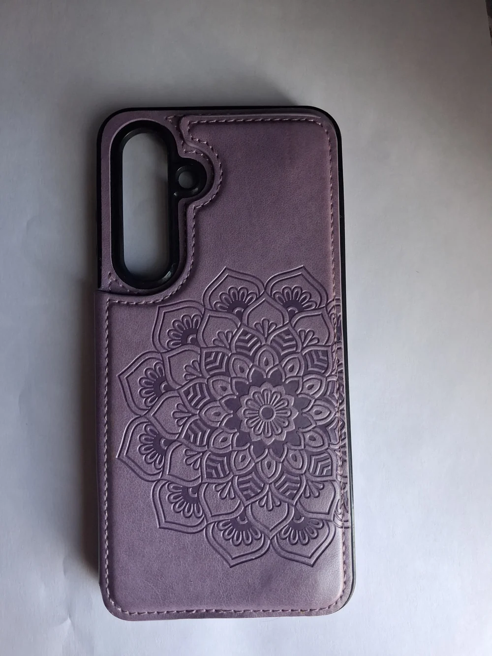 Samsung | Cell Phones & Accessories | Purple Wallet Phone Case Pattern ...